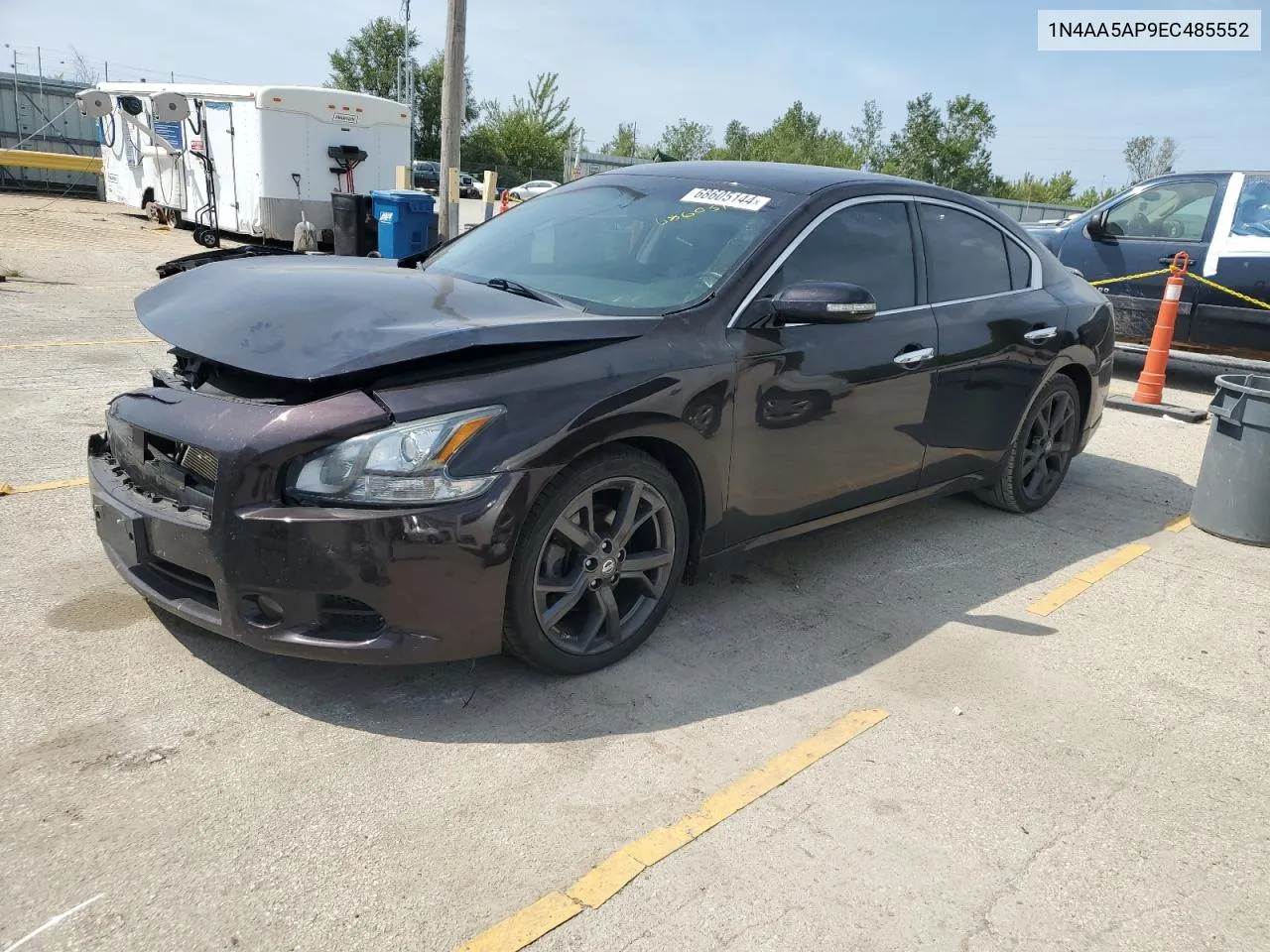 2014 Nissan Maxima S VIN: 1N4AA5AP9EC485552 Lot: 68605144