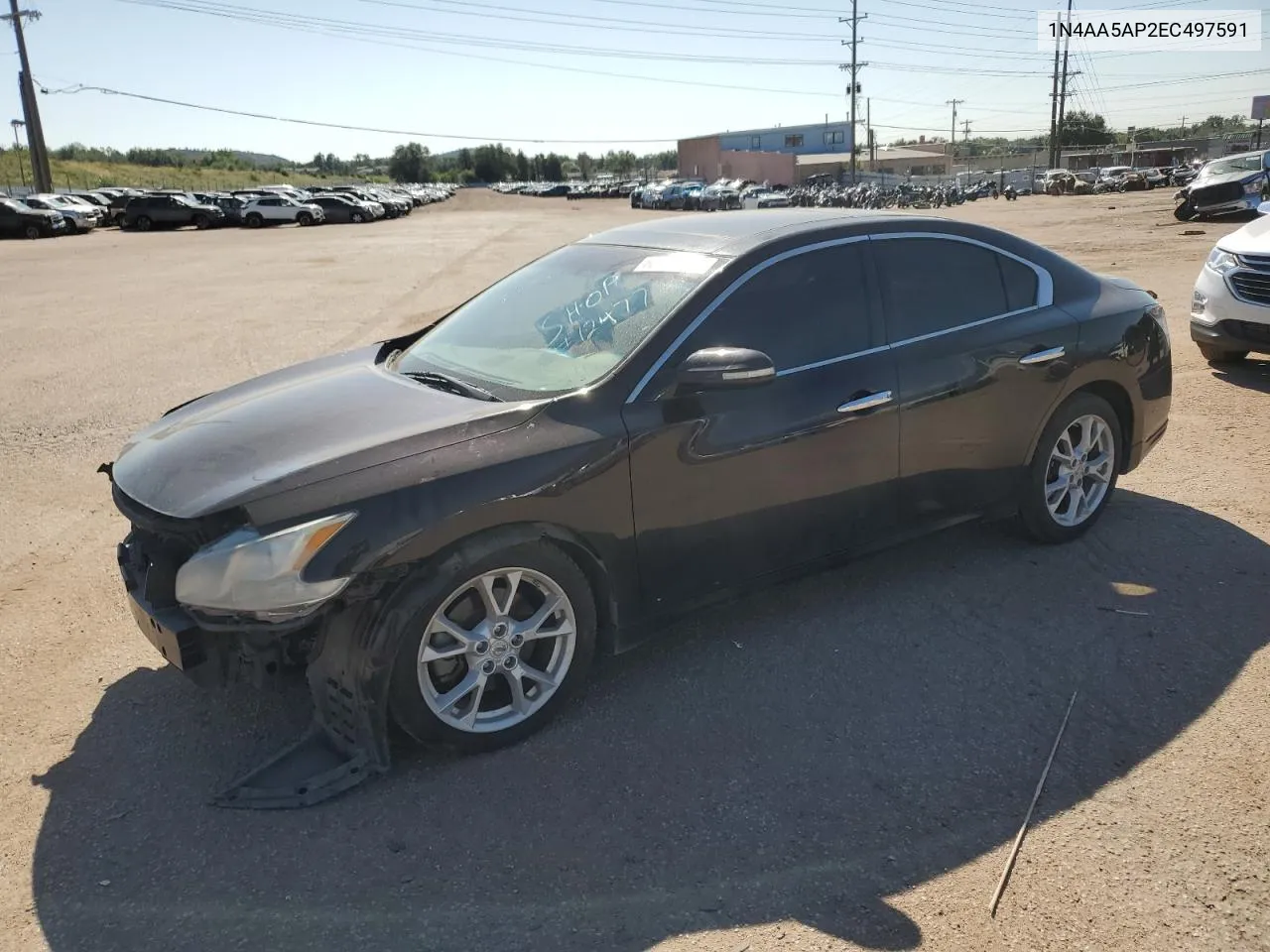 2014 Nissan Maxima S VIN: 1N4AA5AP2EC497591 Lot: 68832974