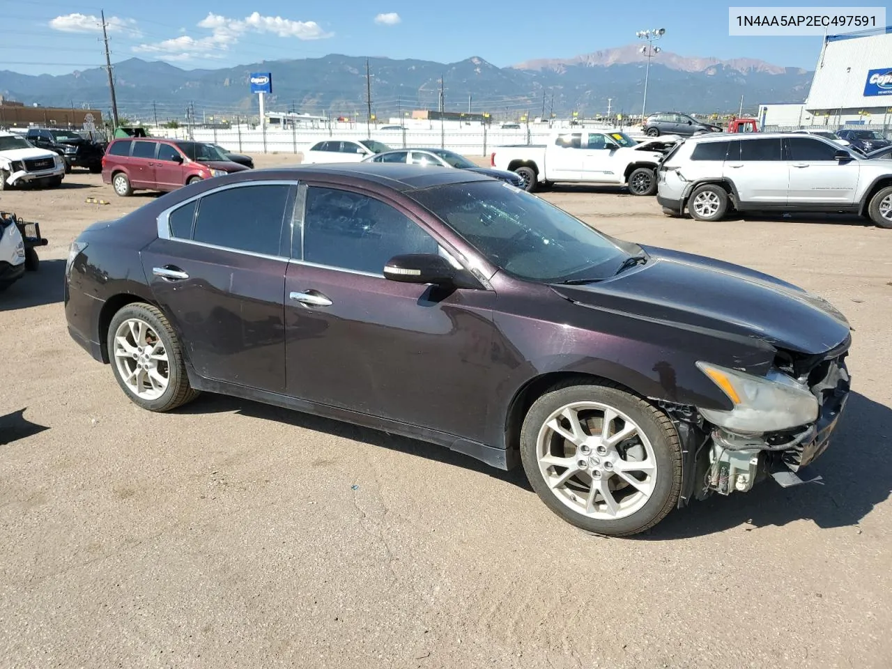 1N4AA5AP2EC497591 2014 Nissan Maxima S