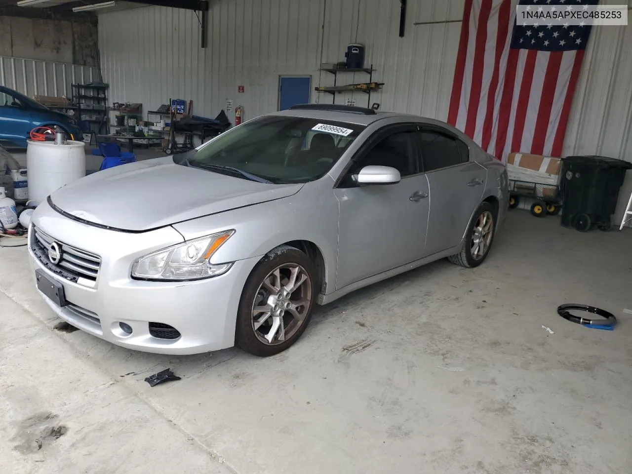 1N4AA5APXEC485253 2014 Nissan Maxima S