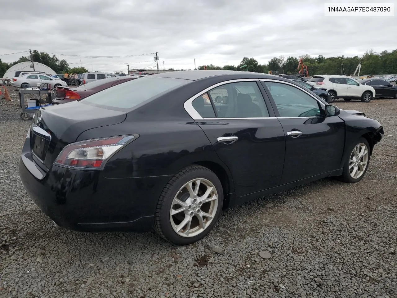 2014 Nissan Maxima S VIN: 1N4AA5AP7EC487090 Lot: 69275374