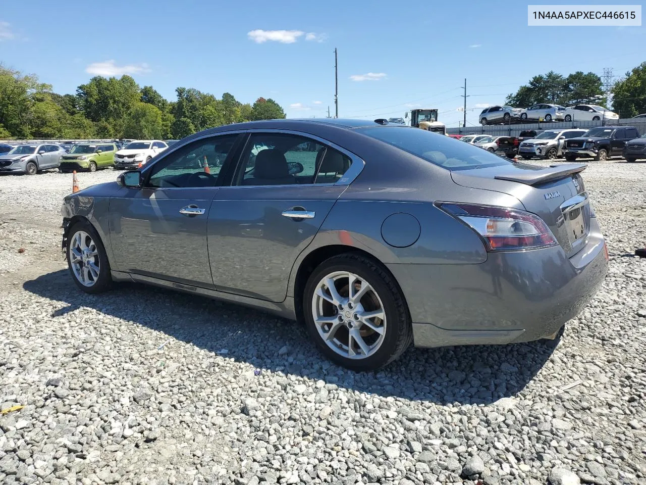 2014 Nissan Maxima S VIN: 1N4AA5APXEC446615 Lot: 69360164