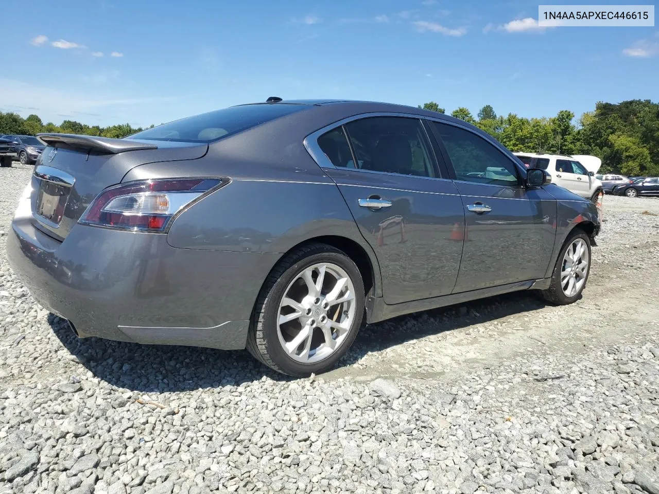 2014 Nissan Maxima S VIN: 1N4AA5APXEC446615 Lot: 69360164