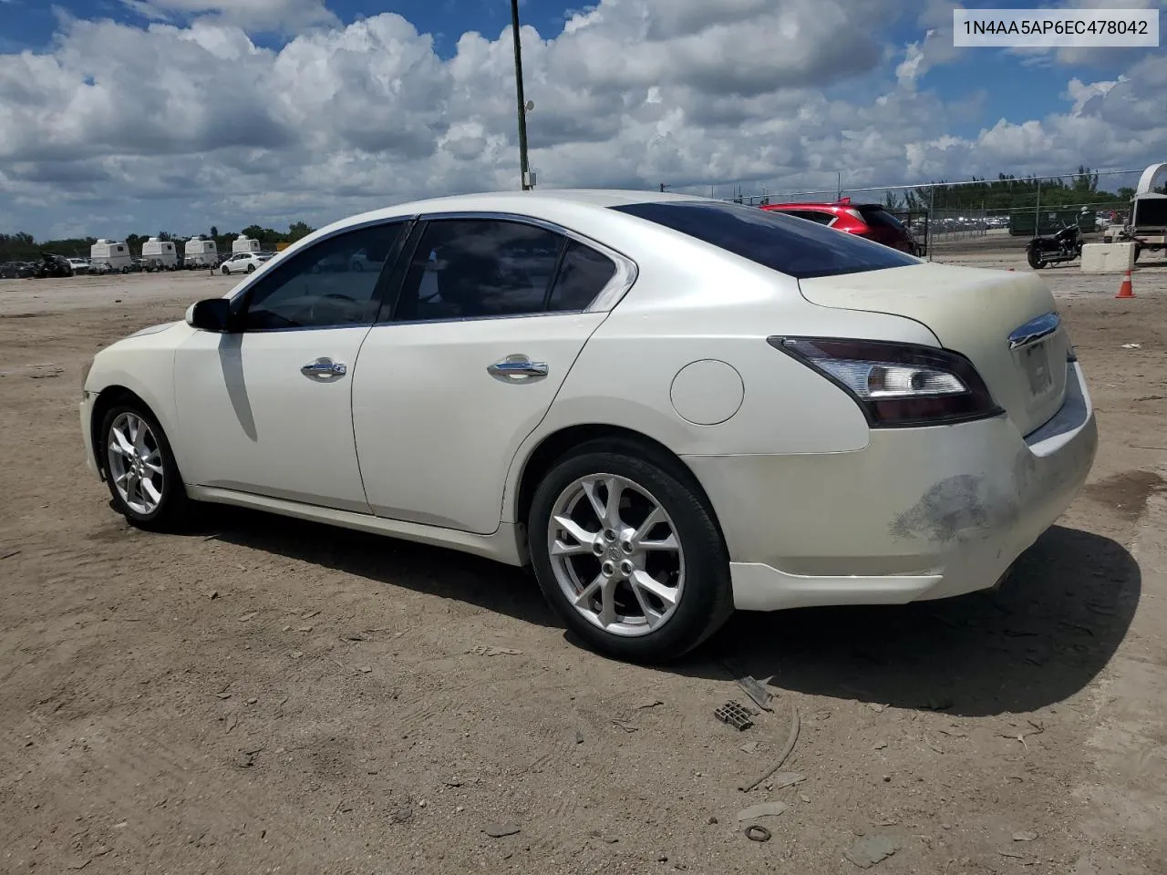 2014 Nissan Maxima S VIN: 1N4AA5AP6EC478042 Lot: 69401914