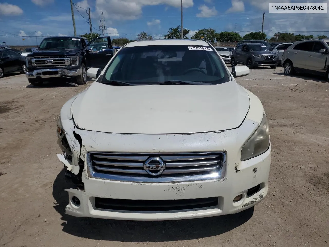 1N4AA5AP6EC478042 2014 Nissan Maxima S