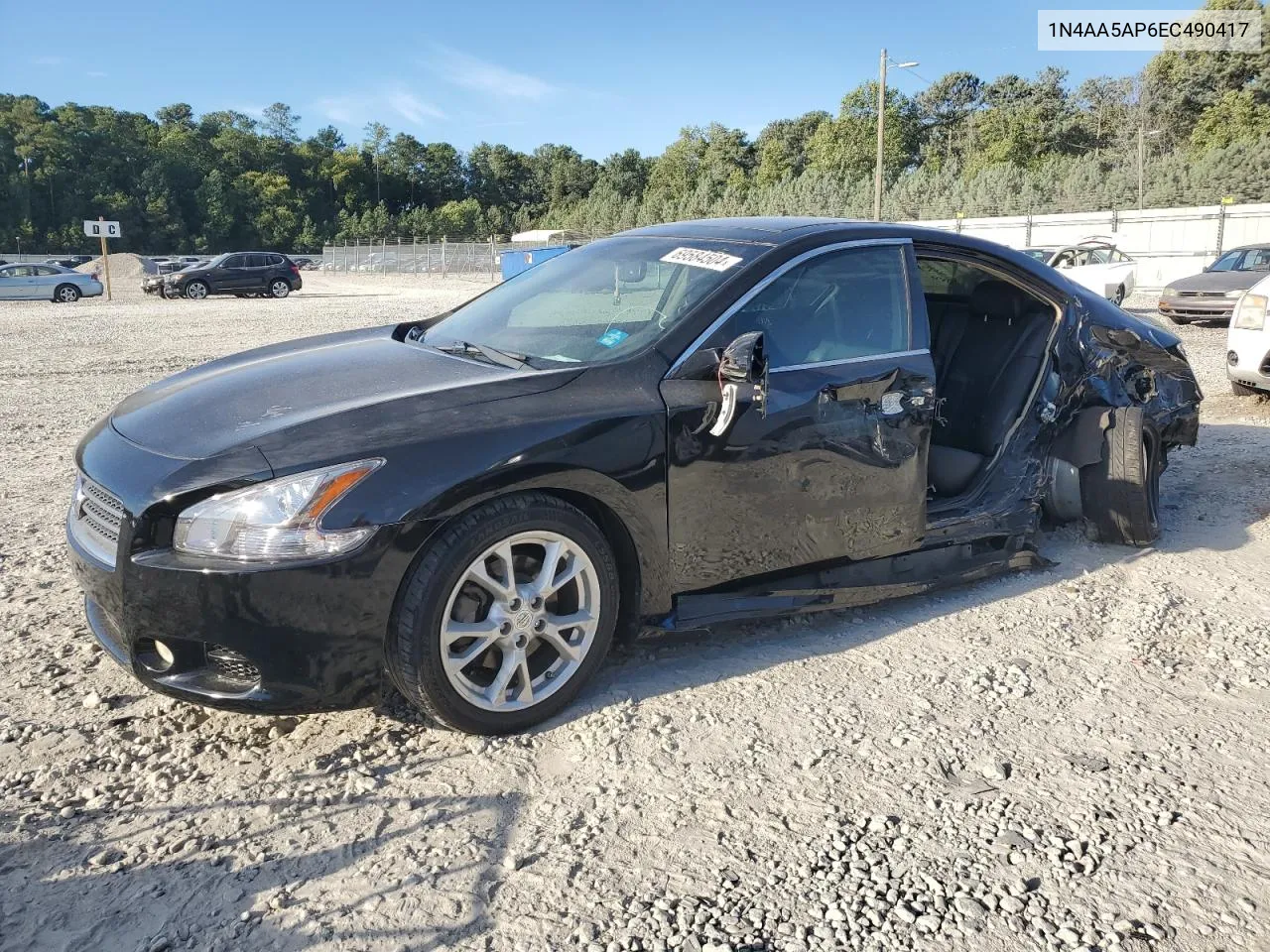 2014 Nissan Maxima S VIN: 1N4AA5AP6EC490417 Lot: 69584504