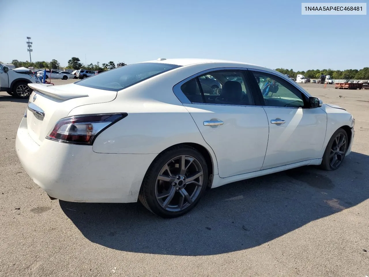 2014 Nissan Maxima S VIN: 1N4AA5AP4EC468481 Lot: 70131774