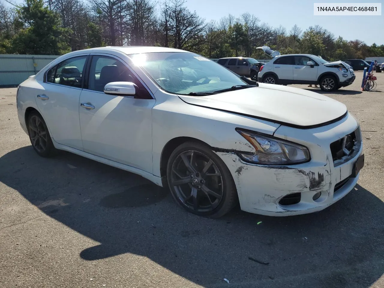 2014 Nissan Maxima S VIN: 1N4AA5AP4EC468481 Lot: 70131774