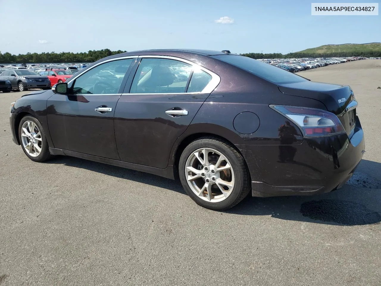 2014 Nissan Maxima S VIN: 1N4AA5AP9EC434827 Lot: 70168734