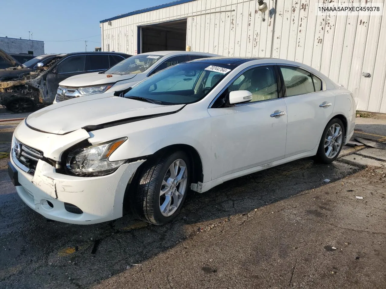 1N4AA5APXEC459378 2014 Nissan Maxima S