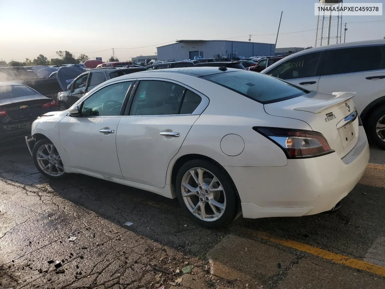 1N4AA5APXEC459378 2014 Nissan Maxima S