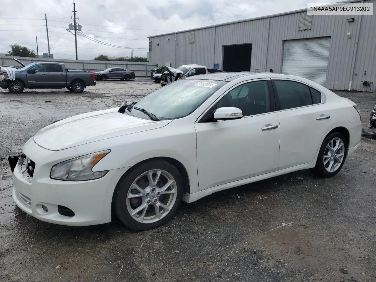 2014 Nissan Maxima S VIN: 1N4AA5AP9EC913202 Lot: 70248024