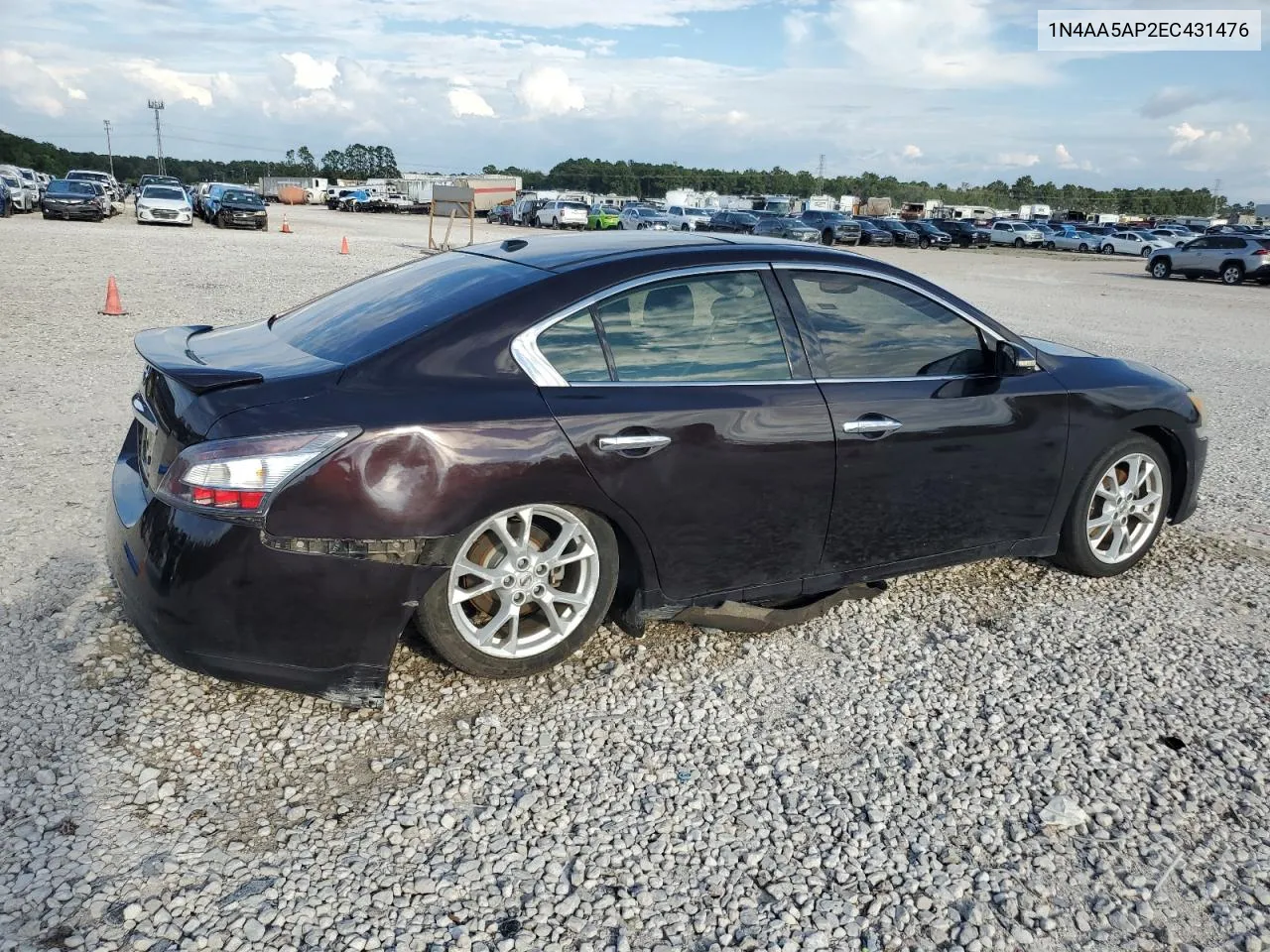 1N4AA5AP2EC431476 2014 Nissan Maxima S