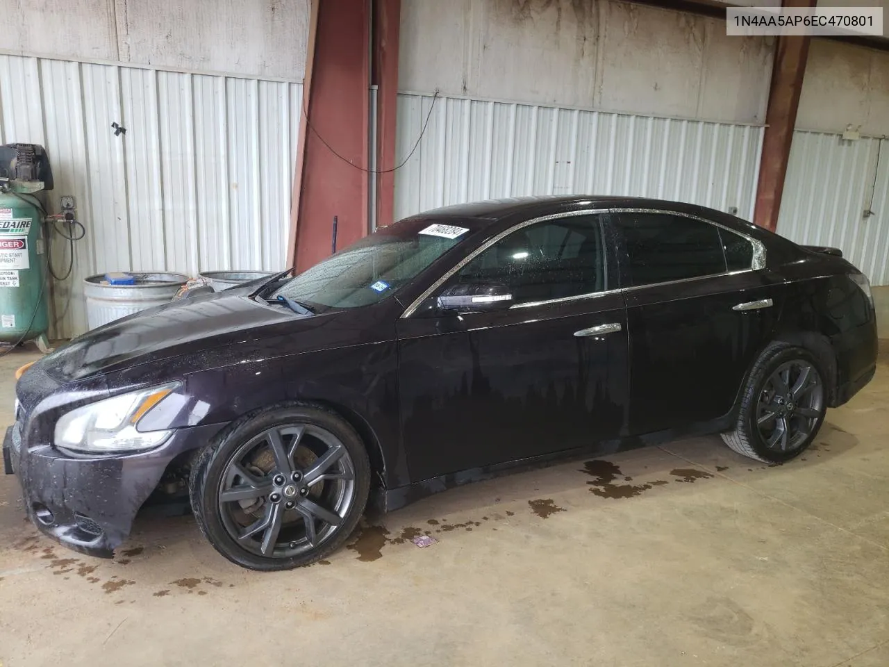 2014 Nissan Maxima S VIN: 1N4AA5AP6EC470801 Lot: 70468284