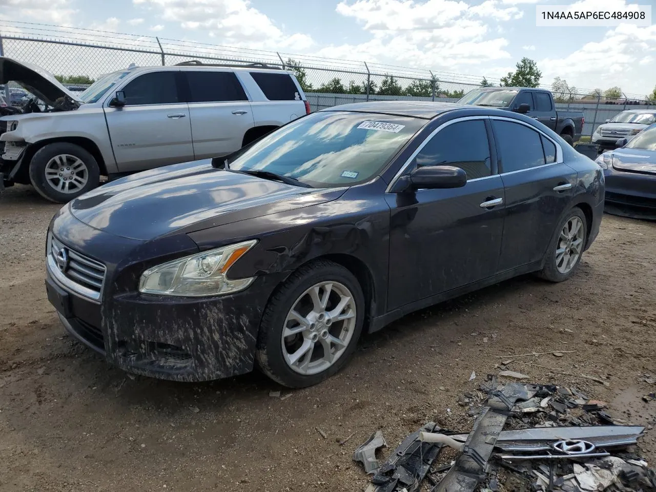 2014 Nissan Maxima S VIN: 1N4AA5AP6EC484908 Lot: 70479364