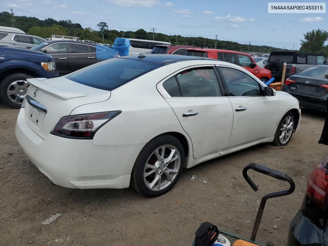 2014 Nissan Maxima S VIN: 1N4AA5AP0EC453315 Lot: 70683324