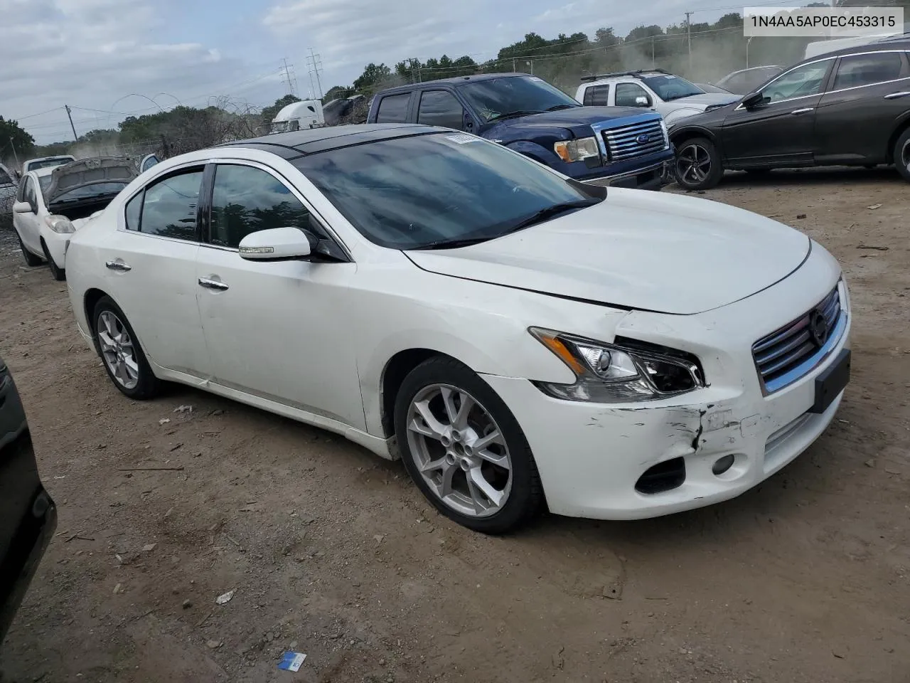 2014 Nissan Maxima S VIN: 1N4AA5AP0EC453315 Lot: 70683324