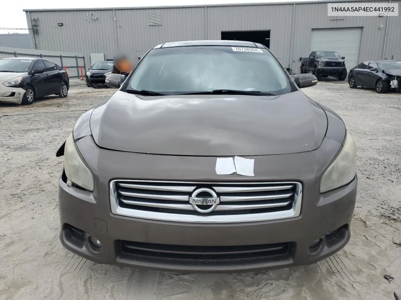 2014 Nissan Maxima S VIN: 1N4AA5AP4EC441992 Lot: 70738964