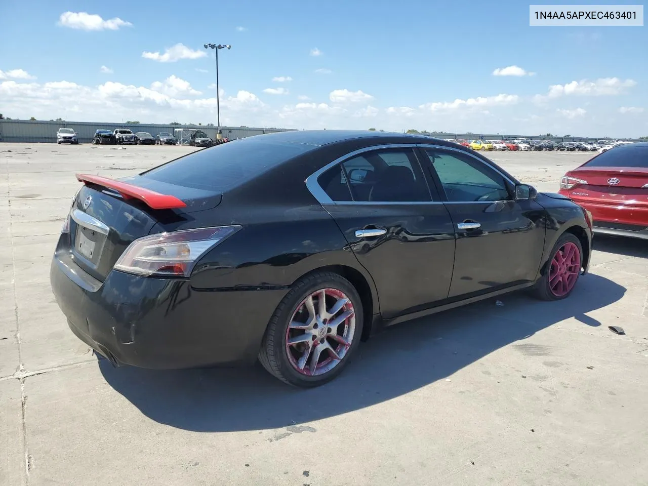 2014 Nissan Maxima S VIN: 1N4AA5APXEC463401 Lot: 70925324