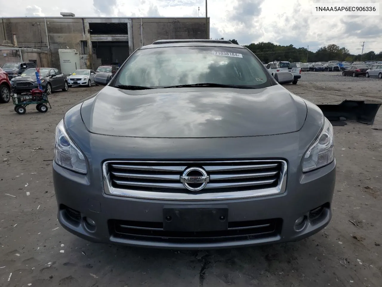 2014 Nissan Maxima S VIN: 1N4AA5AP6EC906336 Lot: 71038184