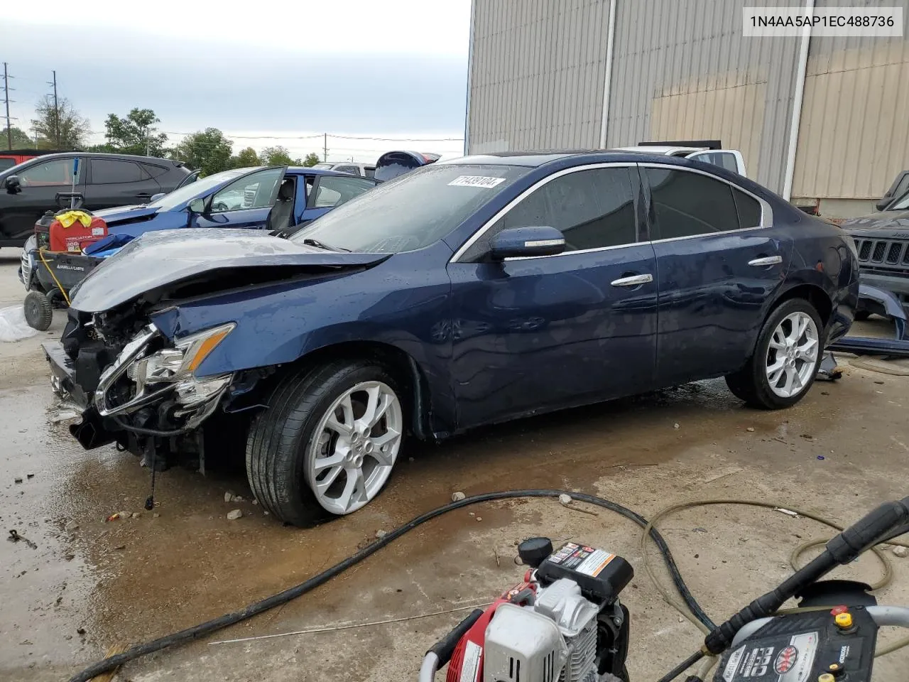 1N4AA5AP1EC488736 2014 Nissan Maxima S