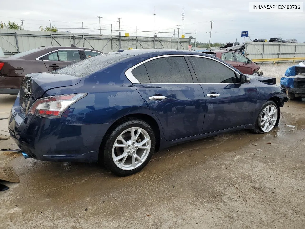 2014 Nissan Maxima S VIN: 1N4AA5AP1EC488736 Lot: 71439104