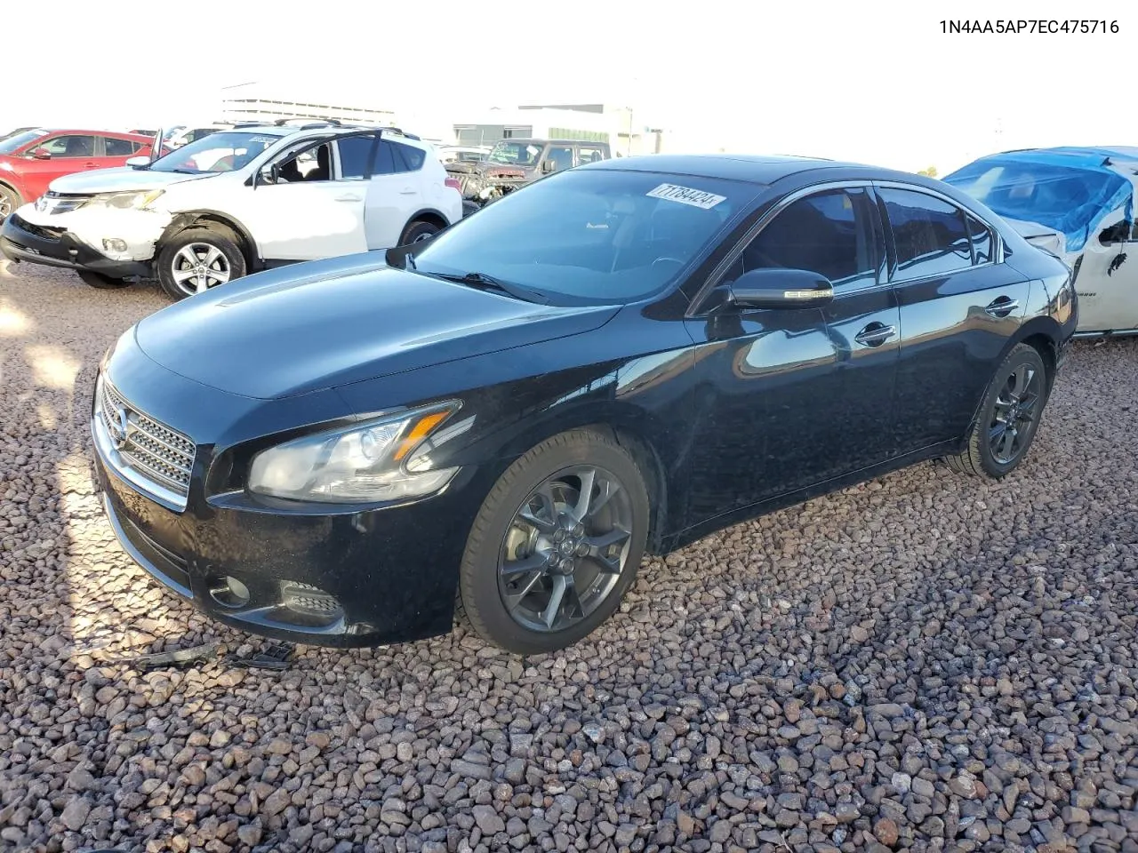 2014 Nissan Maxima S VIN: 1N4AA5AP7EC475716 Lot: 71784424