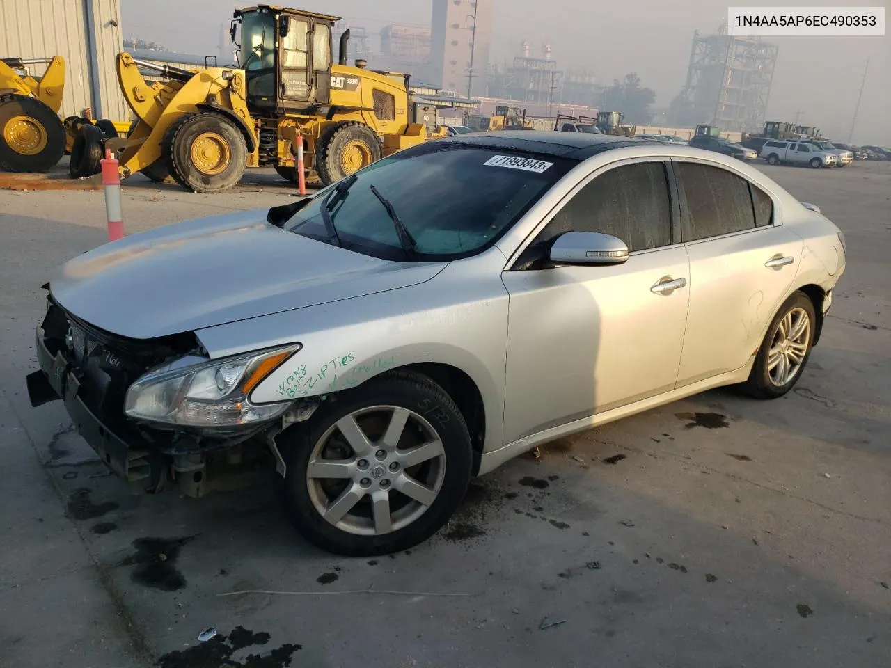 1N4AA5AP6EC490353 2014 Nissan Maxima S