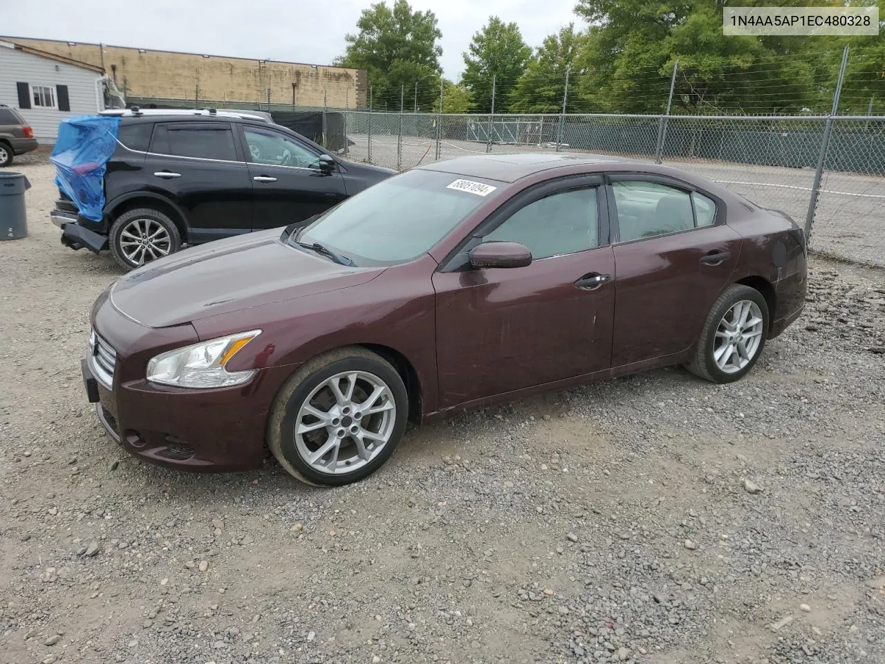 2014 Nissan Maxima S VIN: 1N4AA5AP1EC480328 Lot: 72083684