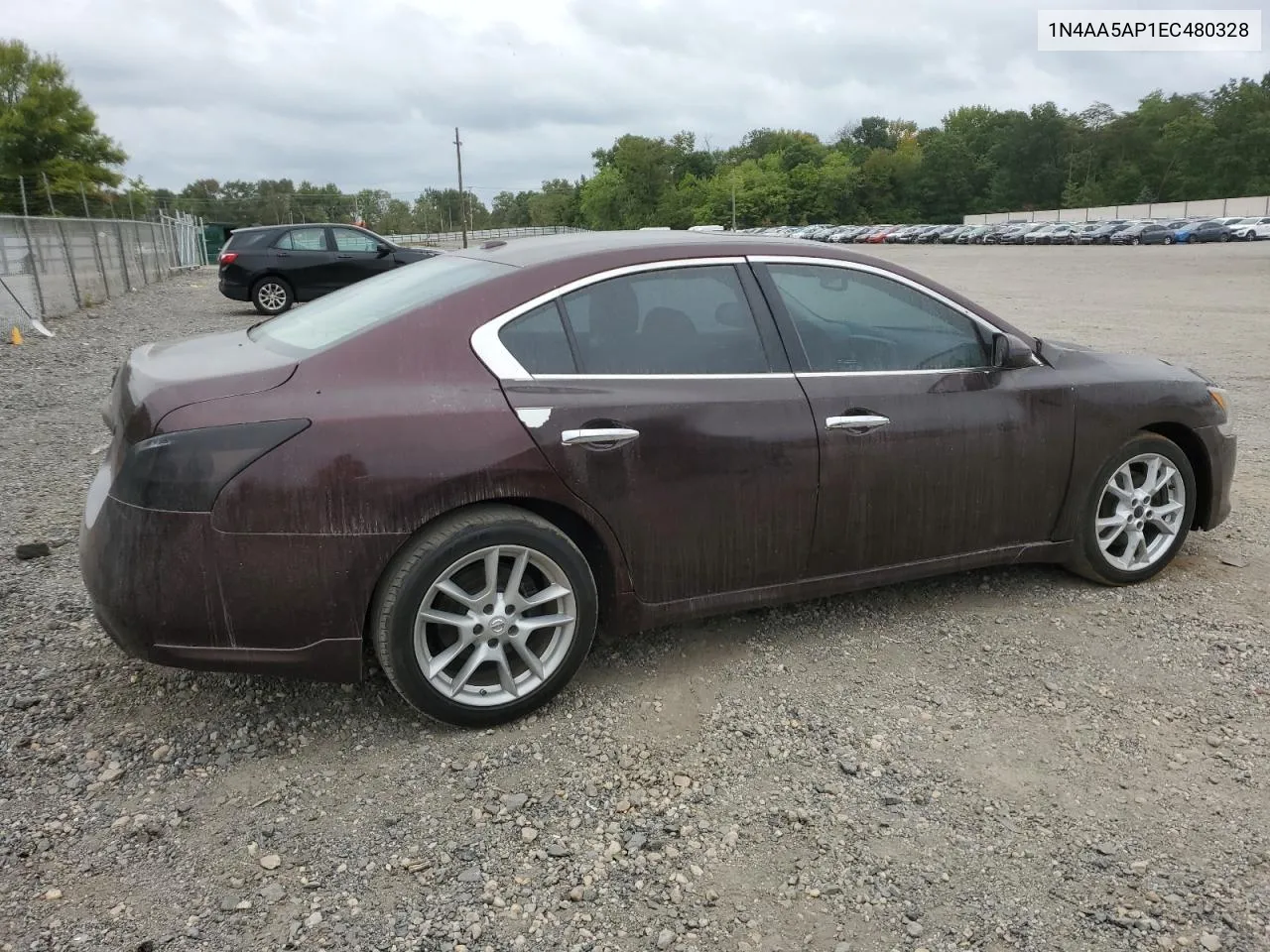 2014 Nissan Maxima S VIN: 1N4AA5AP1EC480328 Lot: 72083684