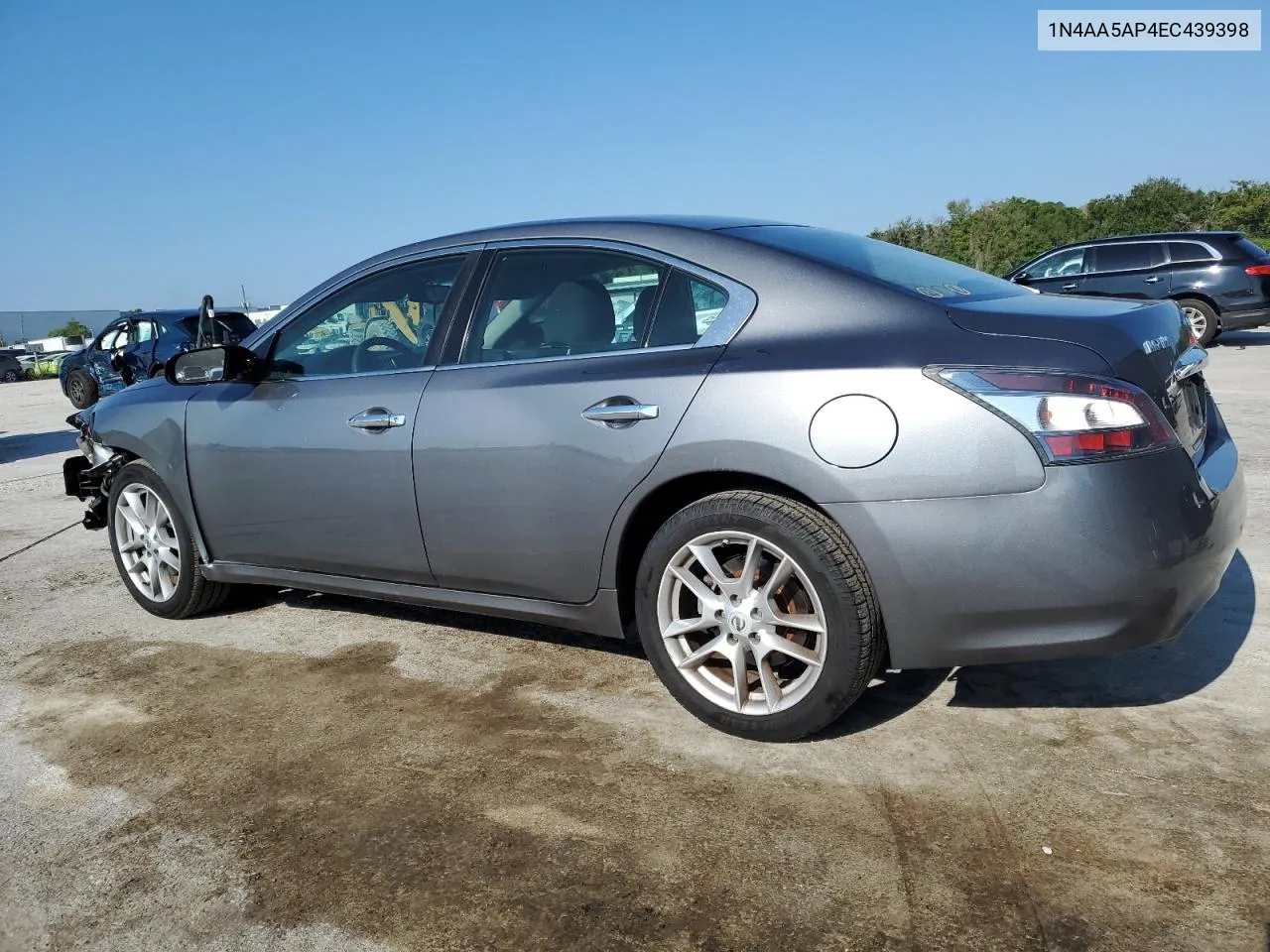 2014 Nissan Maxima S VIN: 1N4AA5AP4EC439398 Lot: 72197564