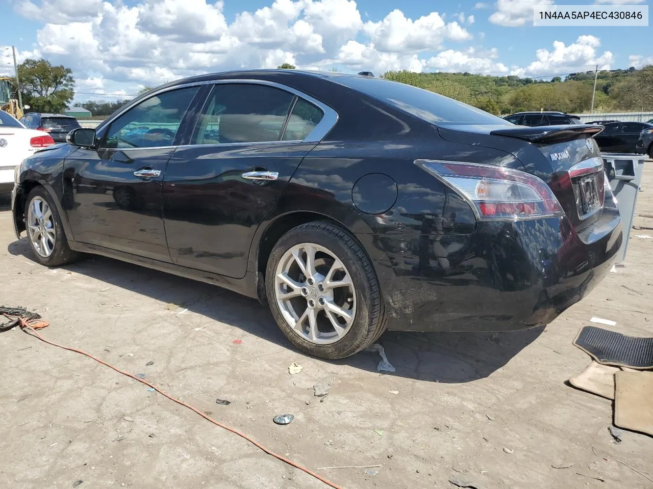 2014 Nissan Maxima S VIN: 1N4AA5AP4EC430846 Lot: 72214864