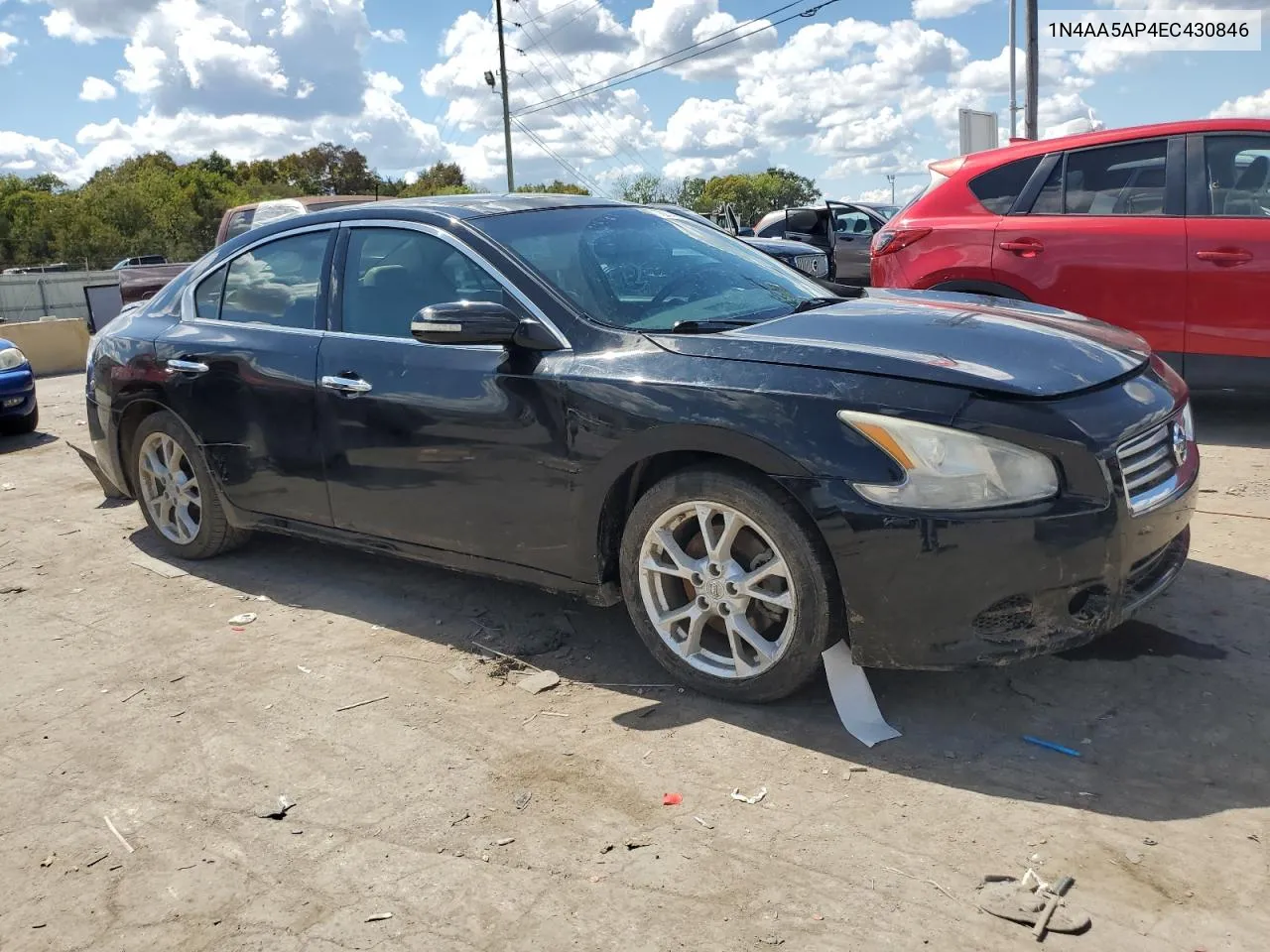 2014 Nissan Maxima S VIN: 1N4AA5AP4EC430846 Lot: 72214864