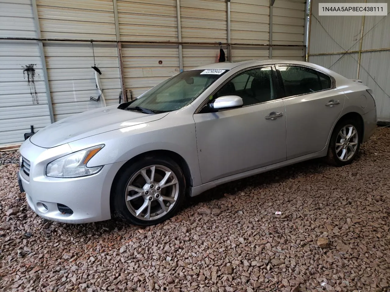 2014 Nissan Maxima S VIN: 1N4AA5AP8EC438111 Lot: 72290944