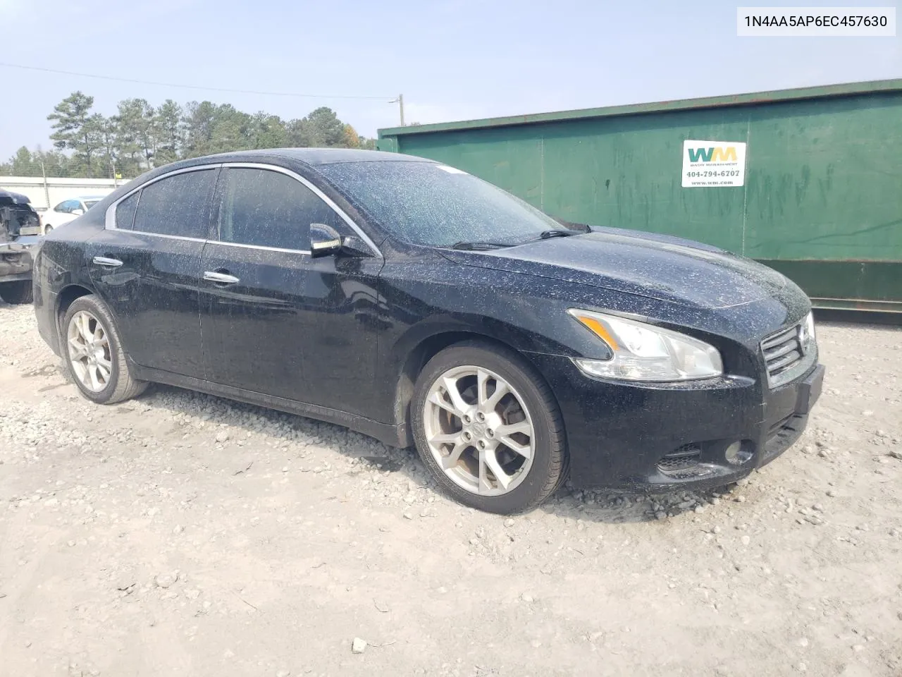 2014 Nissan Maxima S VIN: 1N4AA5AP6EC457630 Lot: 72492604