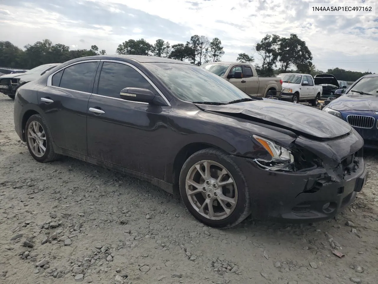 2014 Nissan Maxima S VIN: 1N4AA5AP1EC497162 Lot: 72680354