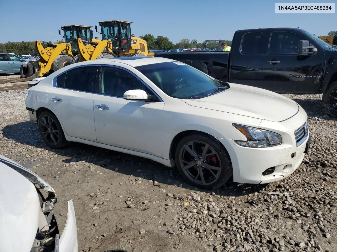 2014 Nissan Maxima S VIN: 1N4AA5AP3EC488284 Lot: 72687804