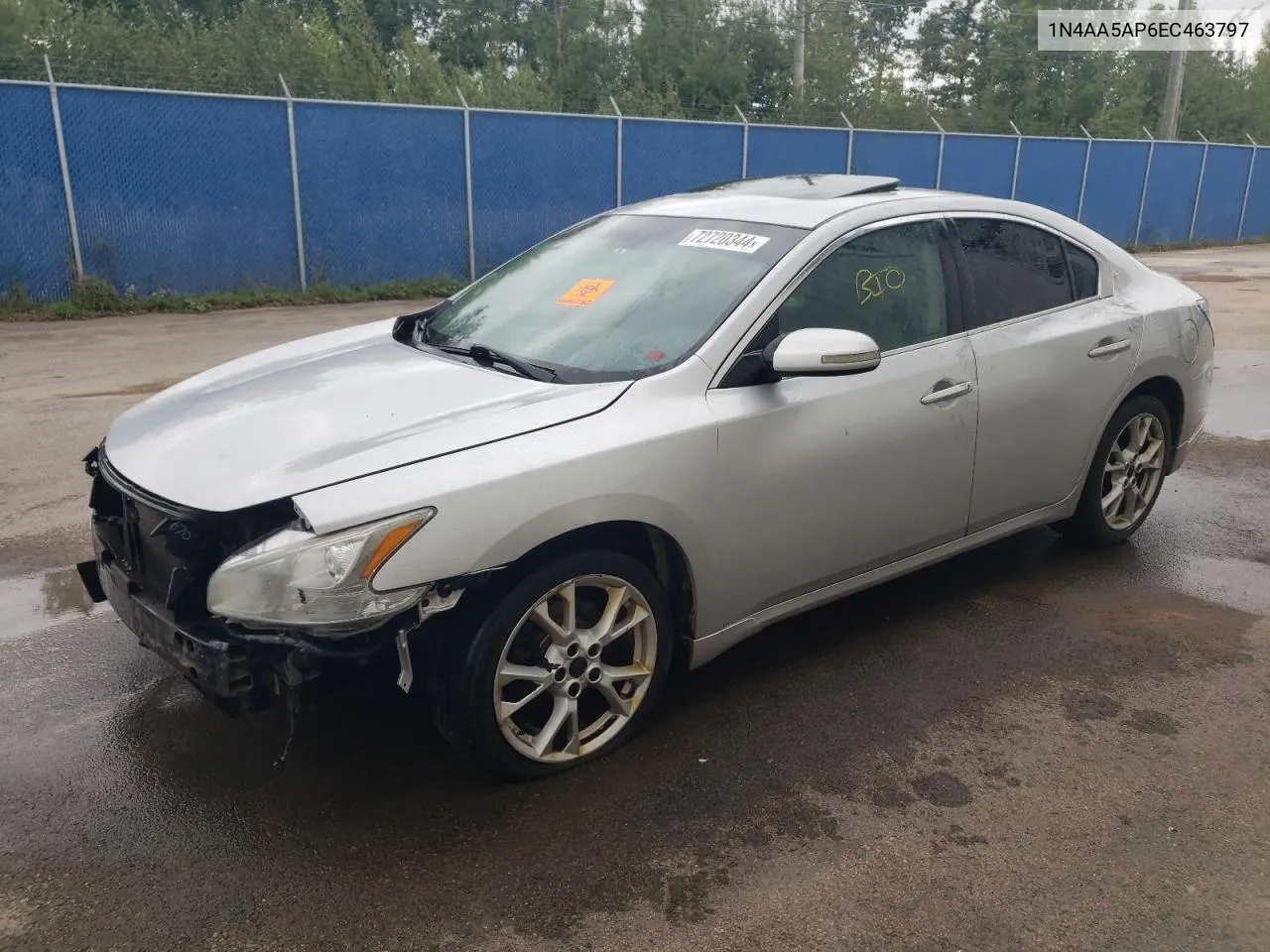 1N4AA5AP6EC463797 2014 Nissan Maxima S