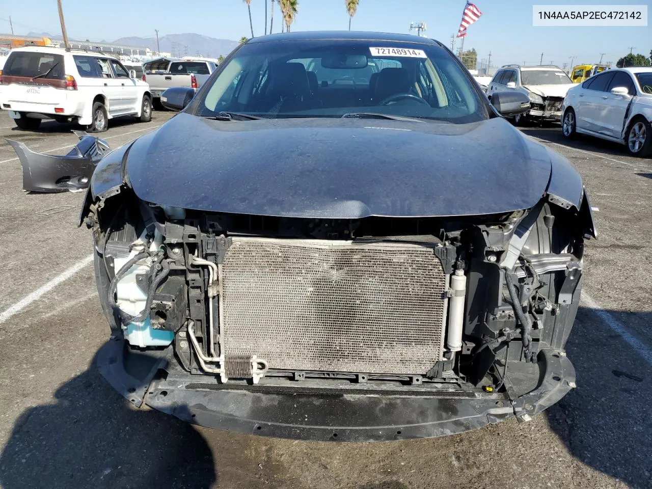 1N4AA5AP2EC472142 2014 Nissan Maxima S