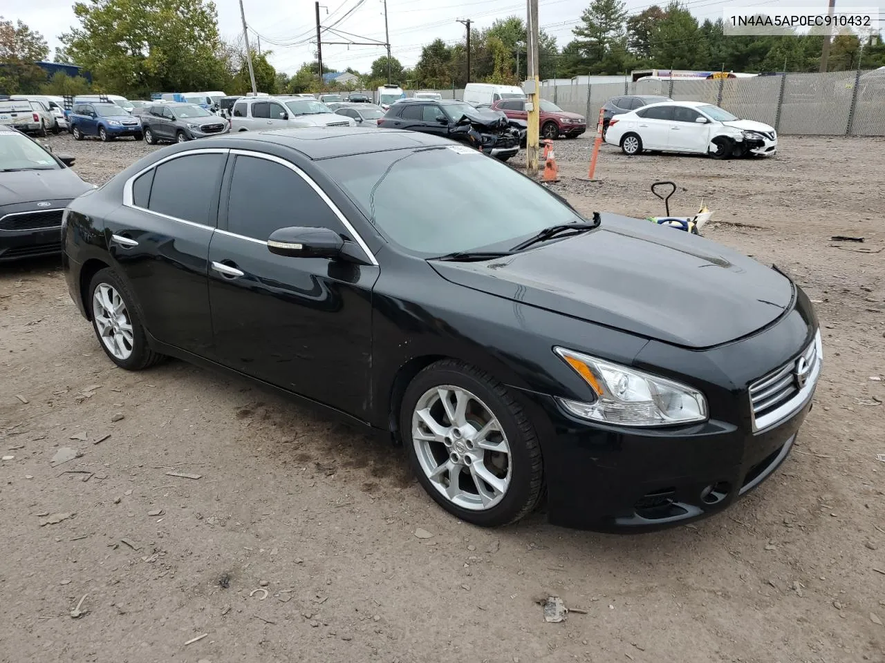 2014 Nissan Maxima S VIN: 1N4AA5AP0EC910432 Lot: 72861754