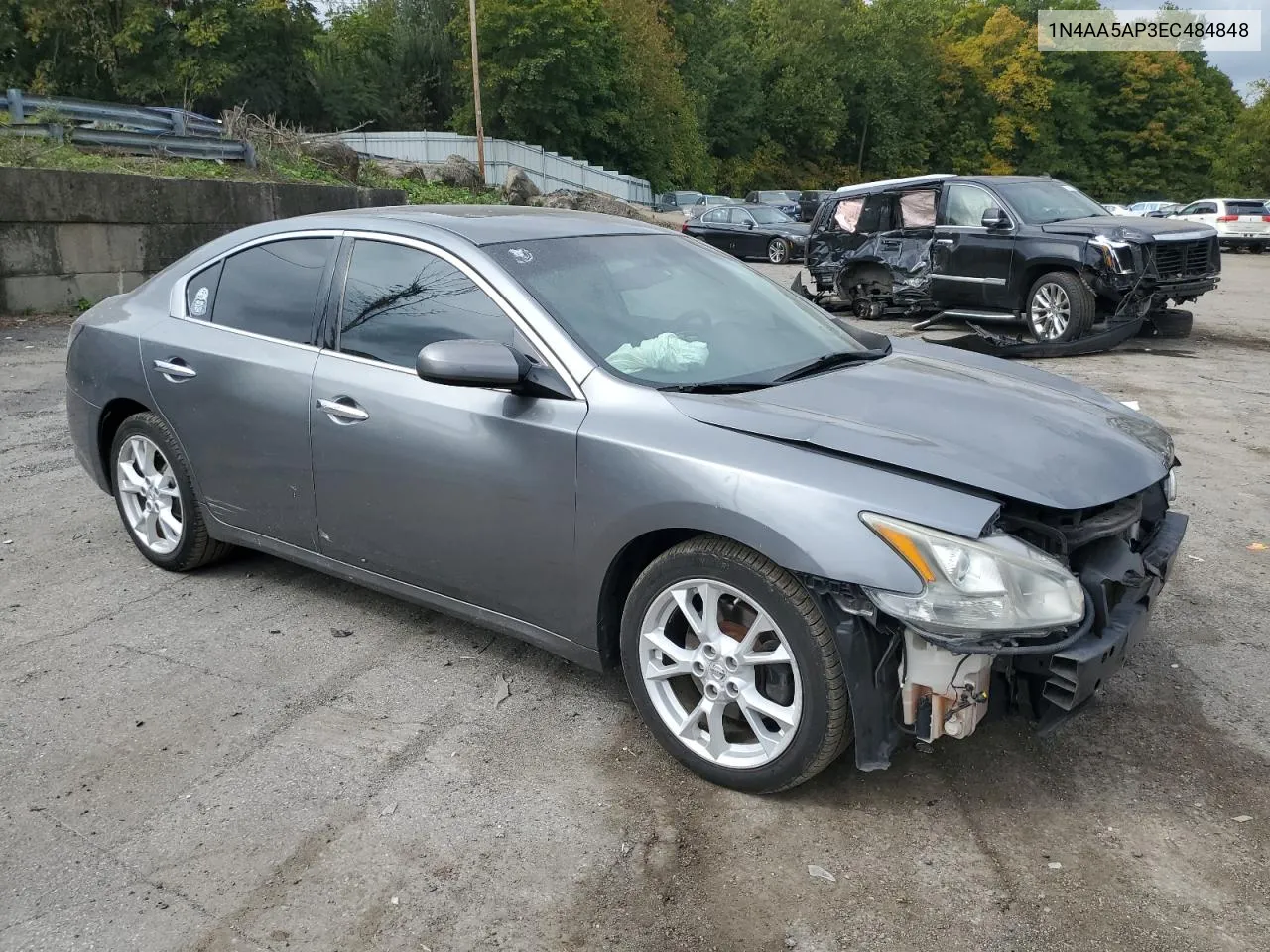 2014 Nissan Maxima S VIN: 1N4AA5AP3EC484848 Lot: 73317924