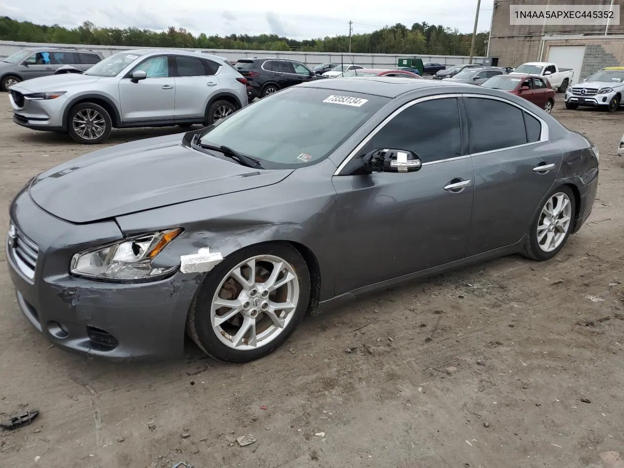 1N4AA5APXEC445352 2014 Nissan Maxima S