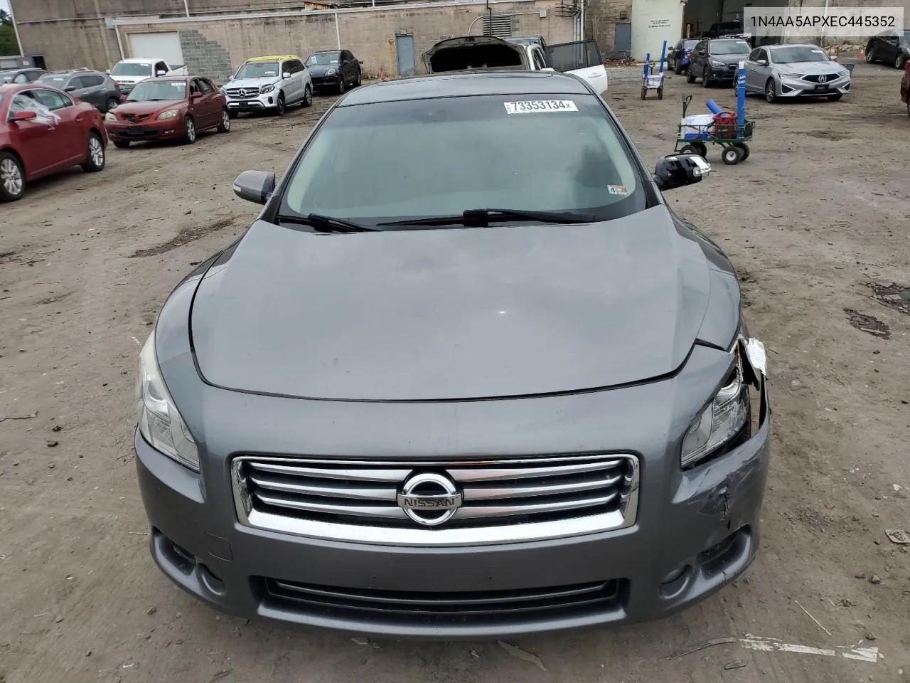 1N4AA5APXEC445352 2014 Nissan Maxima S