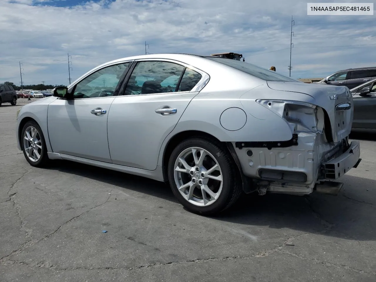 2014 Nissan Maxima S VIN: 1N4AA5AP5EC481465 Lot: 73386454