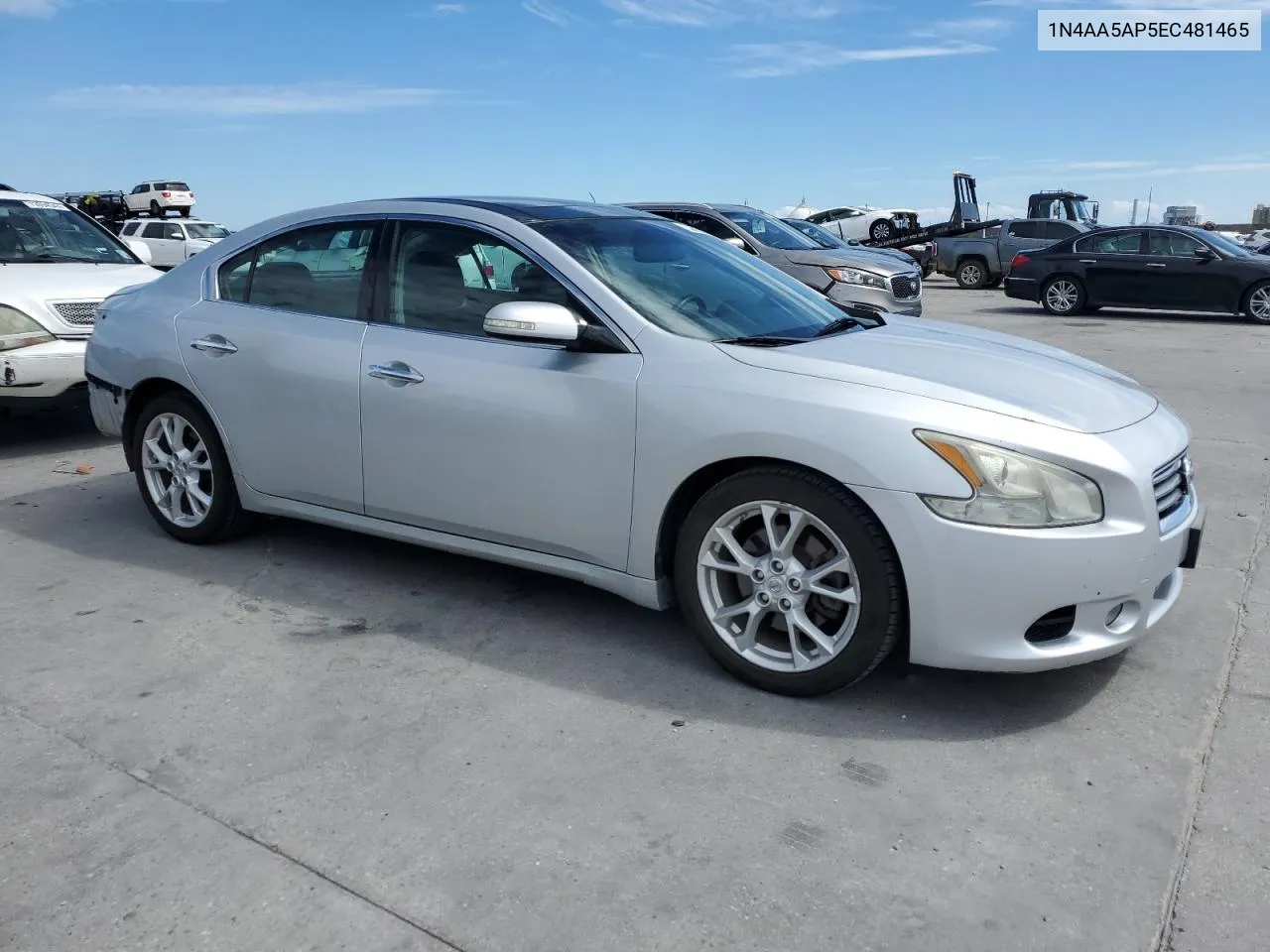 2014 Nissan Maxima S VIN: 1N4AA5AP5EC481465 Lot: 73386454