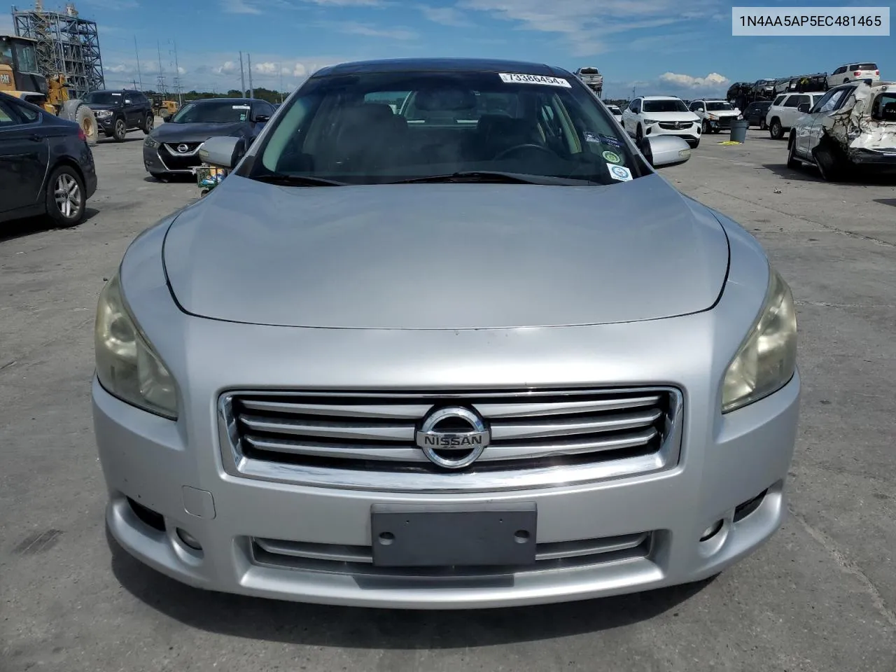 2014 Nissan Maxima S VIN: 1N4AA5AP5EC481465 Lot: 73386454