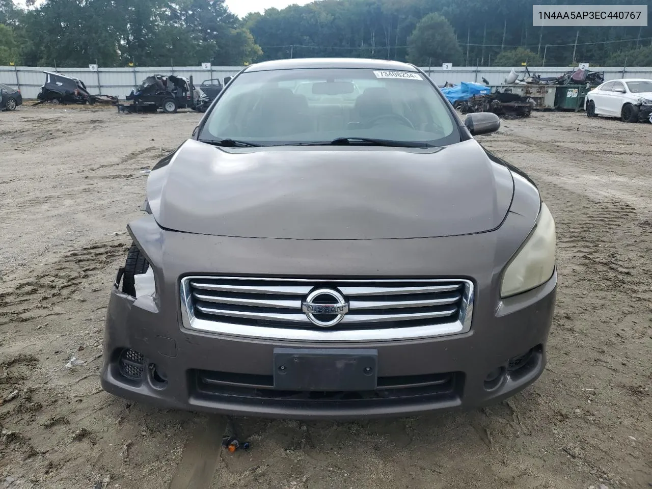 2014 Nissan Maxima S VIN: 1N4AA5AP3EC440767 Lot: 73408234