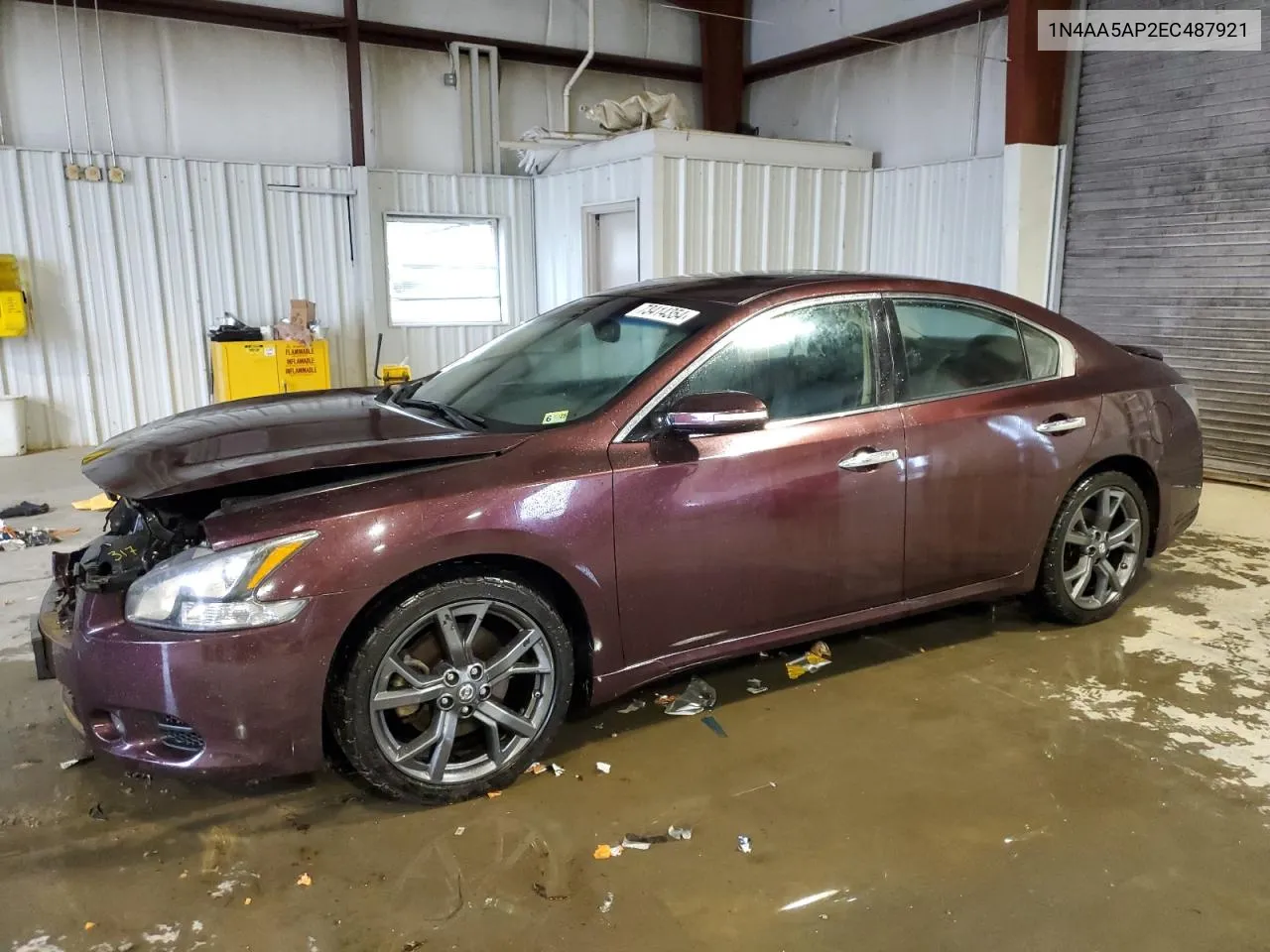 2014 Nissan Maxima S VIN: 1N4AA5AP2EC487921 Lot: 73414354