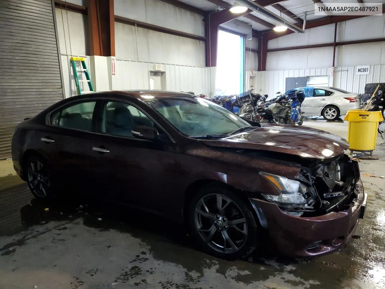 2014 Nissan Maxima S VIN: 1N4AA5AP2EC487921 Lot: 73414354