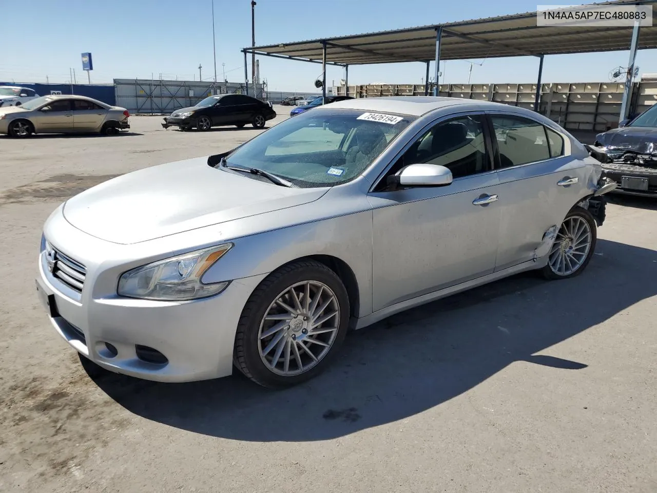 1N4AA5AP7EC480883 2014 Nissan Maxima S